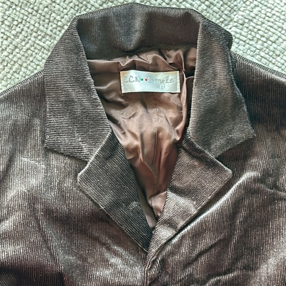 CCN•Style Blazer Brown size 18M - Picture 2 of 4